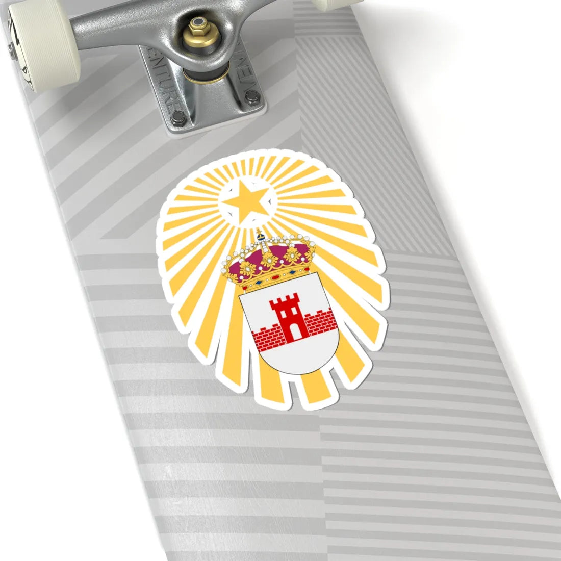 Bodens ingenjörregemente vapen (Sweden) (Coat of Arms) STICKER Vinyl Kiss-Cut Decal - The Sticker Space