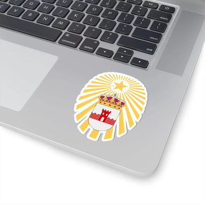 Bodens ingenjörregemente vapen (Sweden) (Coat of Arms) STICKER Vinyl Kiss-Cut Decal - The Sticker Space