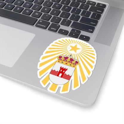 Bodens ingenjörregemente vapen (Sweden) (Coat of Arms) STICKER Vinyl Kiss-Cut Decal - The Sticker Space