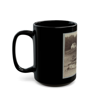 Bodies Of Confederate Artillerymen Near Dunker Church (U.S. Civil War) Black Coffee Mug