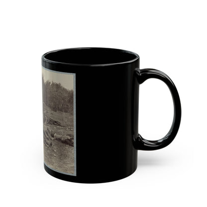 Bodies Of Confederate Artillerymen Near Dunker Church (U.S. Civil War) Black Coffee Mug