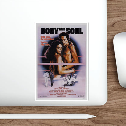 Body and Soul 1981 Movie Poster STICKER Vinyl Die-Cut Decal-The Sticker Space