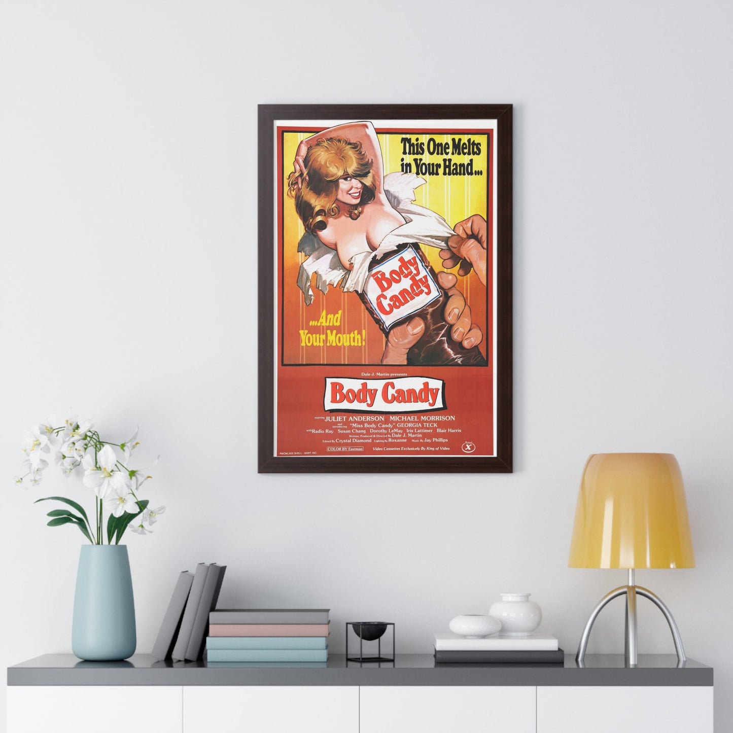 BODY CANDY 1980 - Framed Movie Poster-The Sticker Space