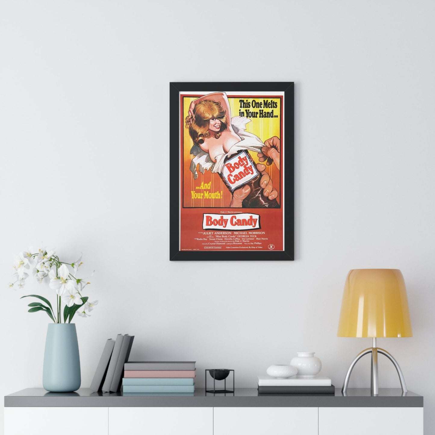 BODY CANDY 1980 - Framed Movie Poster-The Sticker Space