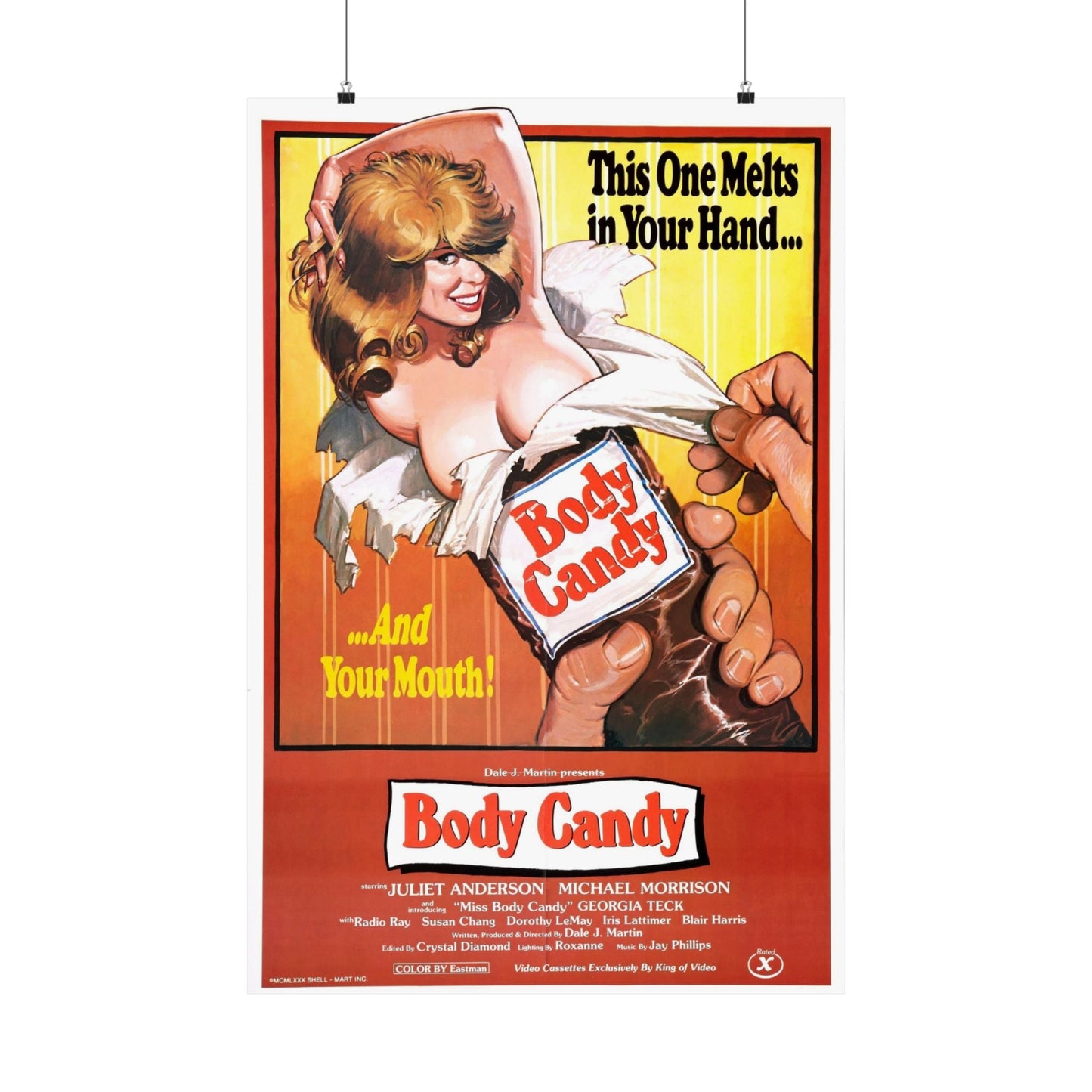 BODY CANDY 1980 - Paper Movie Poster-24″ x 36″-The Sticker Space