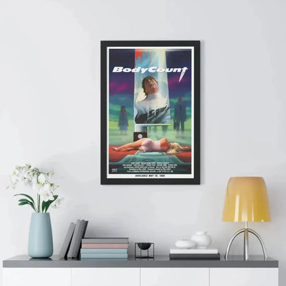 BODY COUNT 1986 - Framed Movie Poster - The Sticker Space