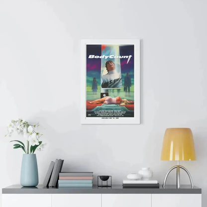 BODY COUNT 1986 - Framed Movie Poster - The Sticker Space