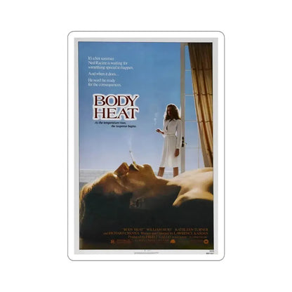 Body Heat 1981 Movie Poster STICKER Vinyl Die-Cut Decal - The Sticker Space