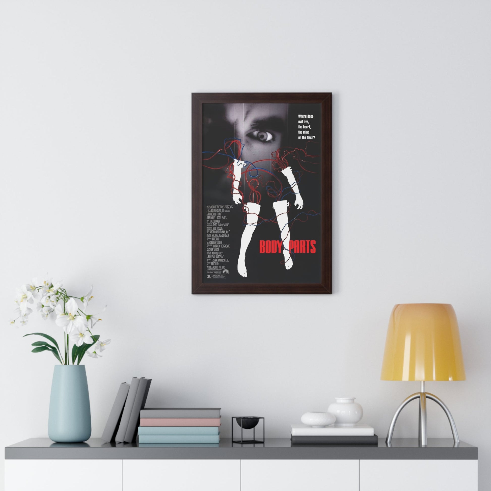 BODY PARTS 1991 - Framed Movie Poster-The Sticker Space