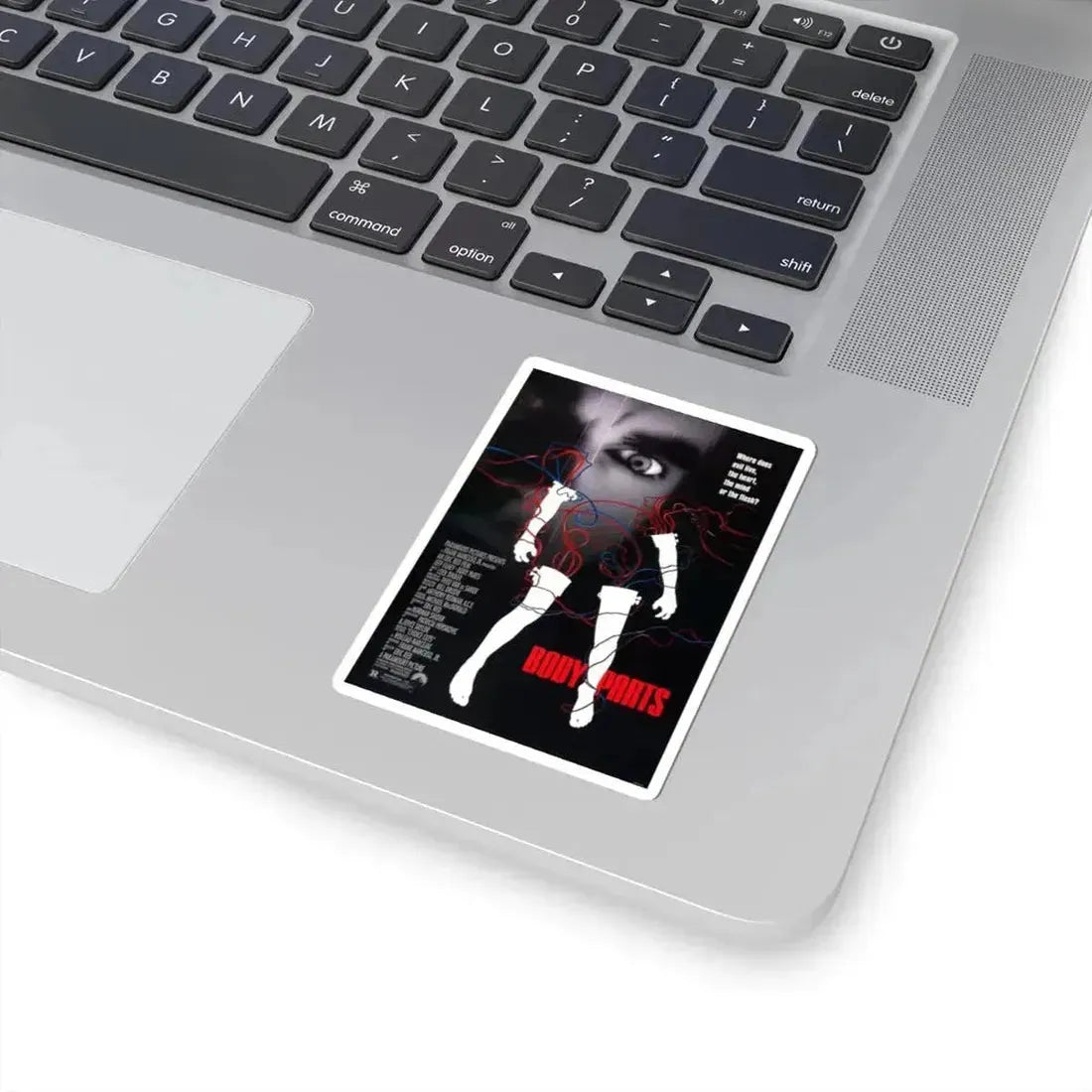 BODY PARTS 1991 Movie Poster - STICKER Vinyl Kiss-Cut Decal - The Sticker Space