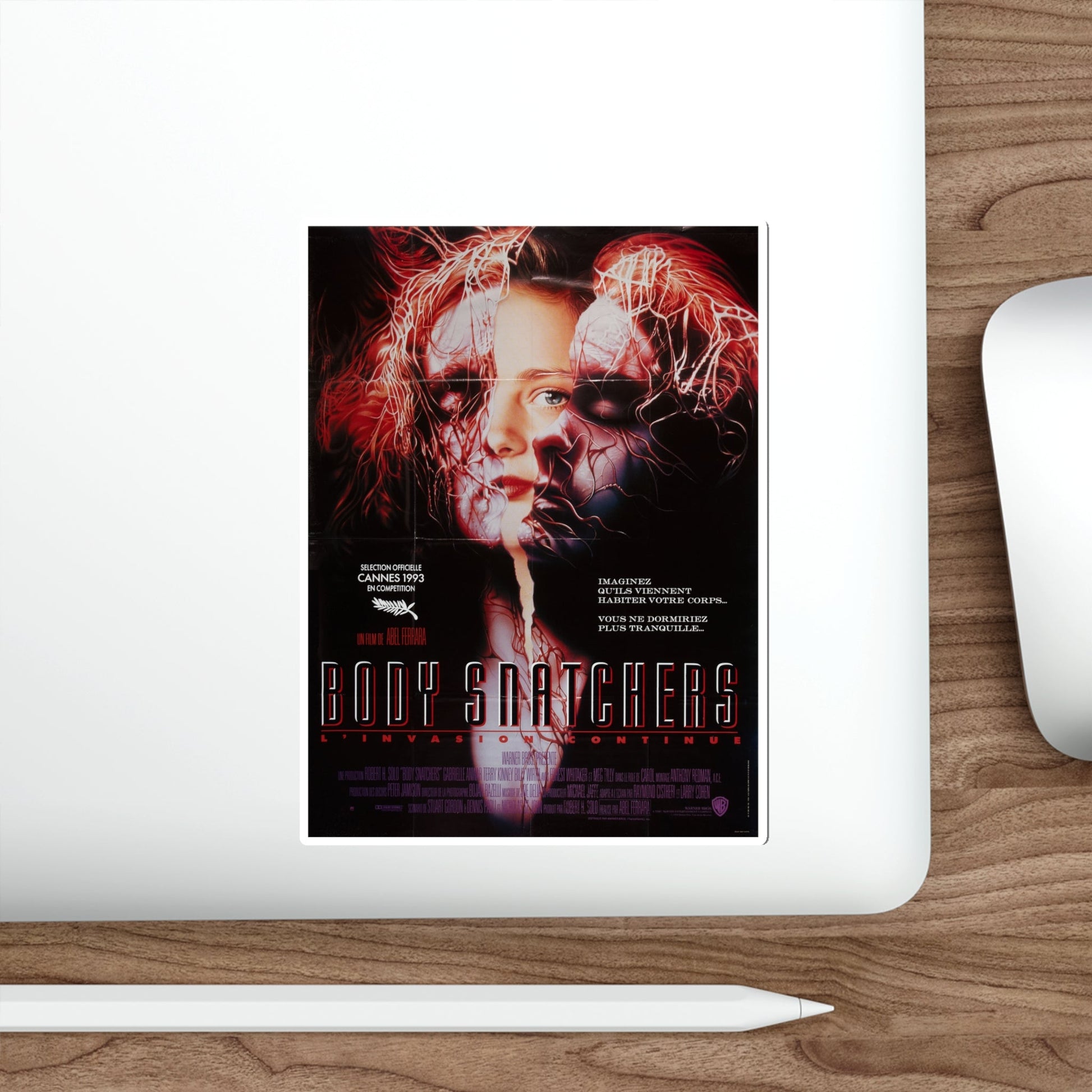 BODYSNATCHERS 1993 Movie Poster STICKER Vinyl Die-Cut Decal-The Sticker Space