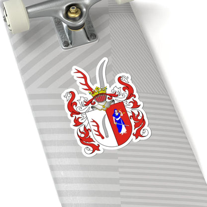 Bodziec POL COA (Poland) (Coat of Arms) STICKER Vinyl Kiss-Cut Decal - The Sticker Space