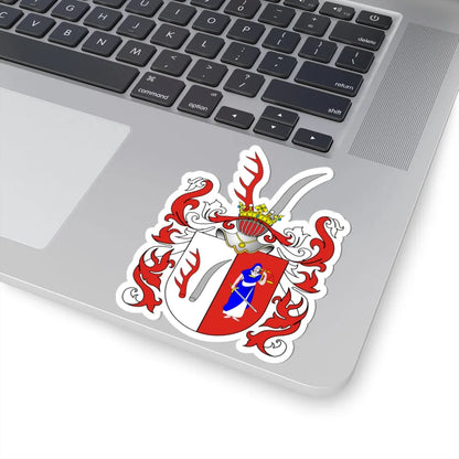 Bodziec POL COA (Poland) (Coat of Arms) STICKER Vinyl Kiss-Cut Decal - The Sticker Space