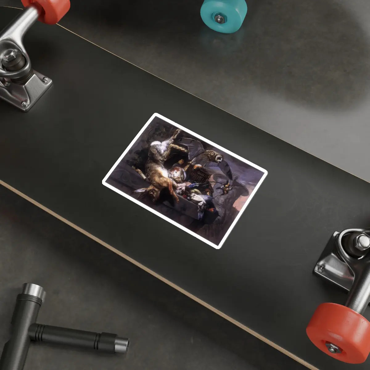 SKU:11915128396449082681 Sticker types:White Shape:Die-Cut Sizes:5" × 5"