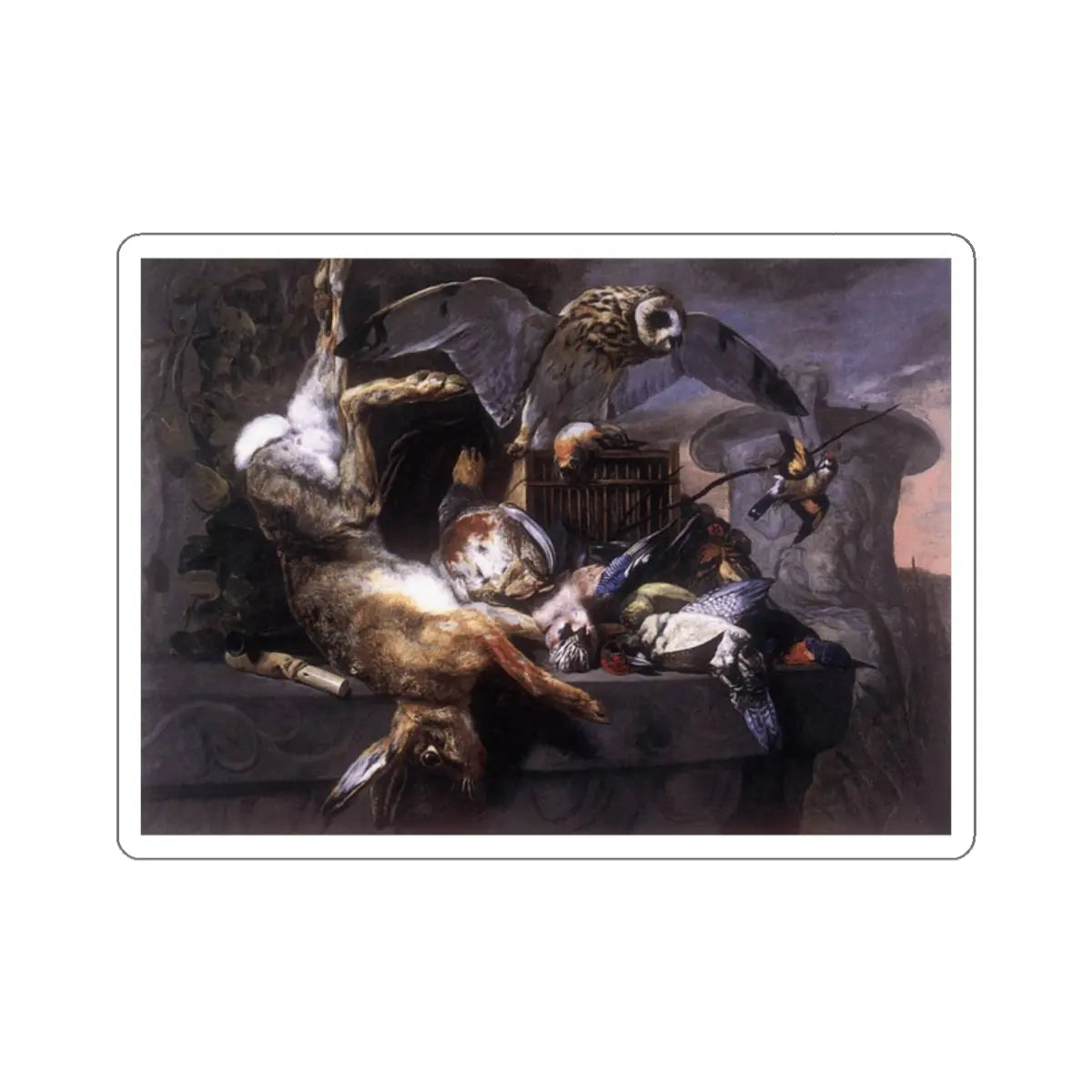 SKU:27374168243089885438 Sticker types:White Shape:Die-Cut Sizes:2" × 2"