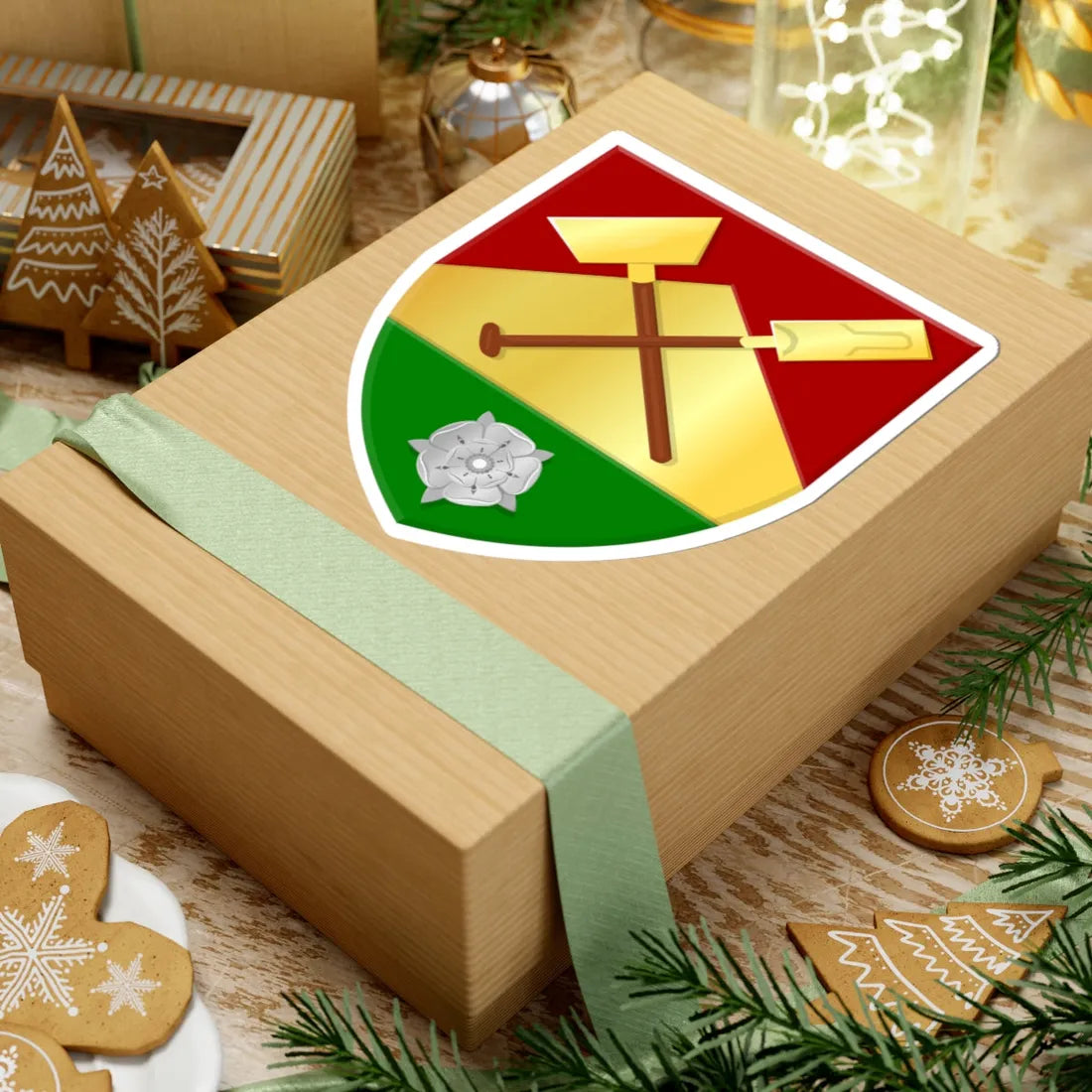 Boelenslaan (Netherlands) (Coat of Arms) STICKER Vinyl Kiss-Cut Decal - The Sticker Space