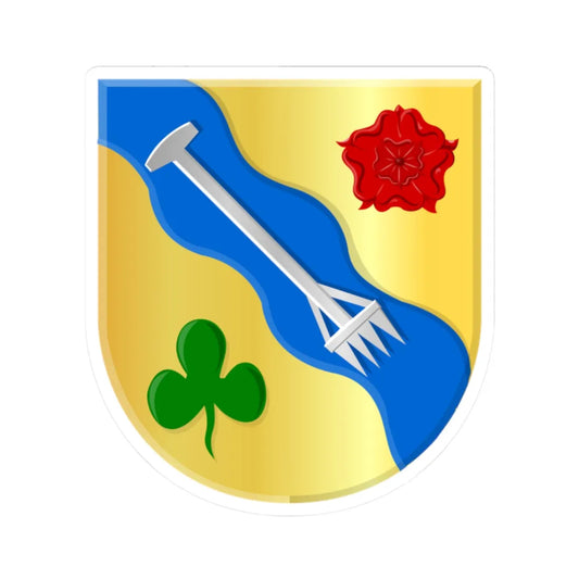 Boer wapen (Netherlands) (Coat of Arms) STICKER Vinyl Kiss-Cut Decal 2 Inch White - The Sticker Space