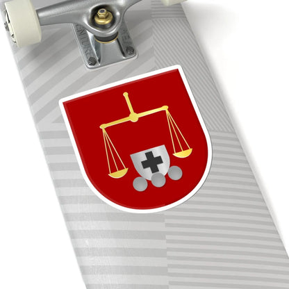 Boerum wapen (Netherlands) (Coat of Arms) STICKER Vinyl Kiss-Cut Decal - The Sticker Space