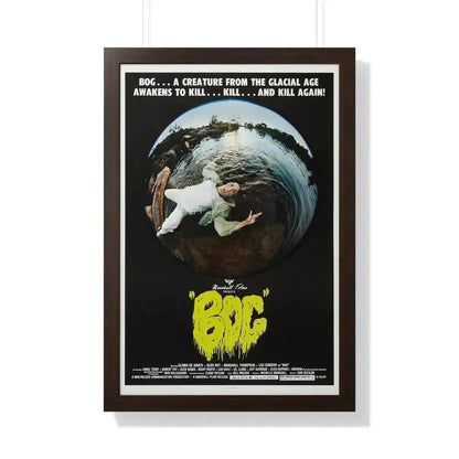 BOG 1979 - Framed Movie Poster 20" x 30" Walnut - The Sticker Space
