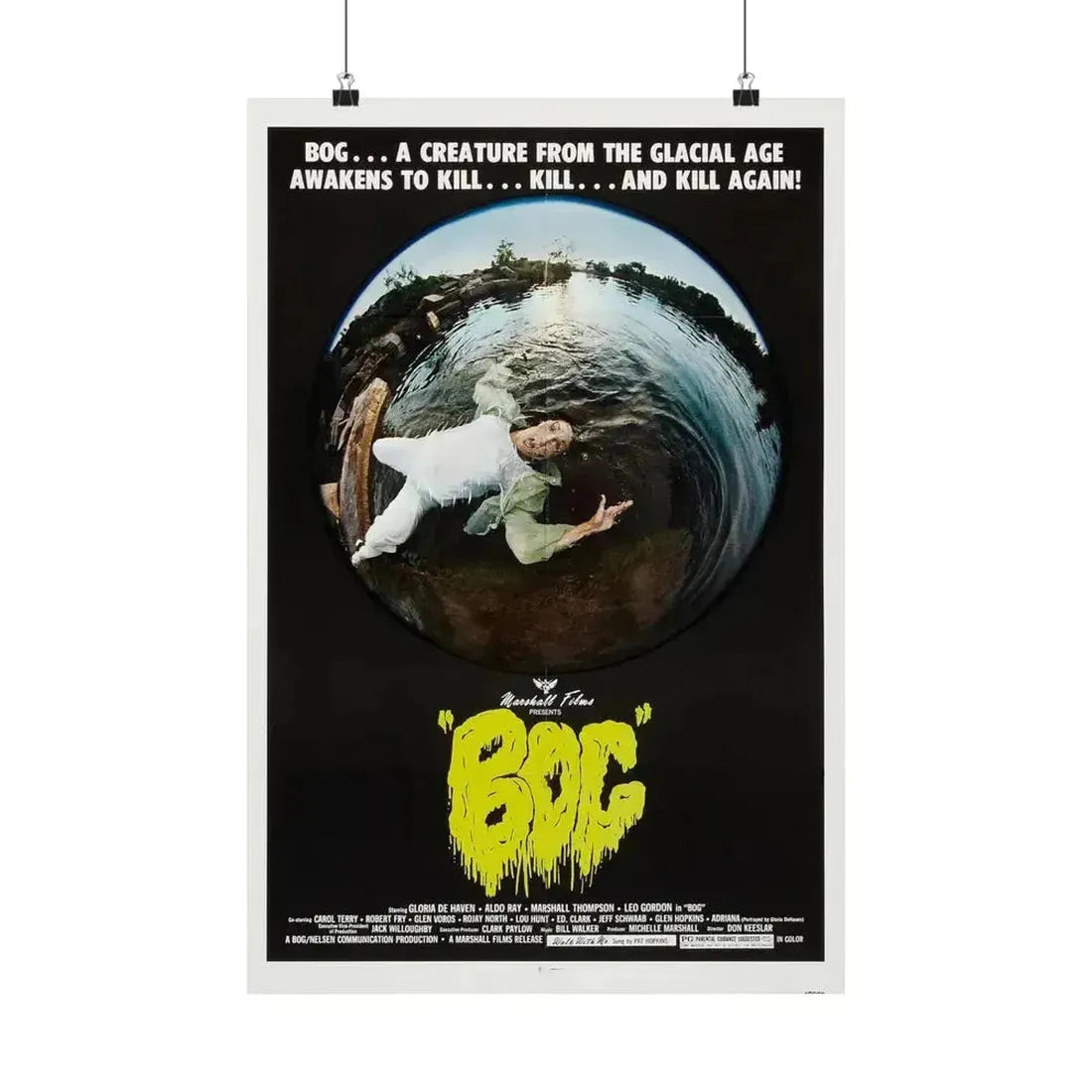 BOG 1979 - Paper Movie Poster 16″ x 24″ Matte - The Sticker Space