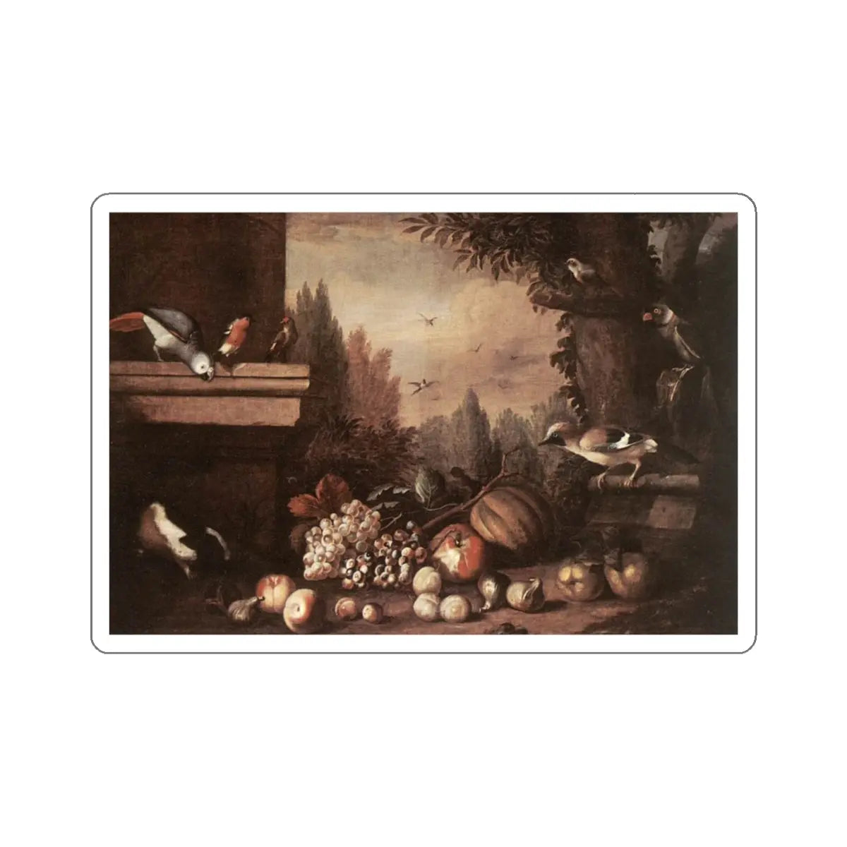 SKU:12668525656747662570 Sticker types:White Shape:Die-Cut Sizes:5" × 5"