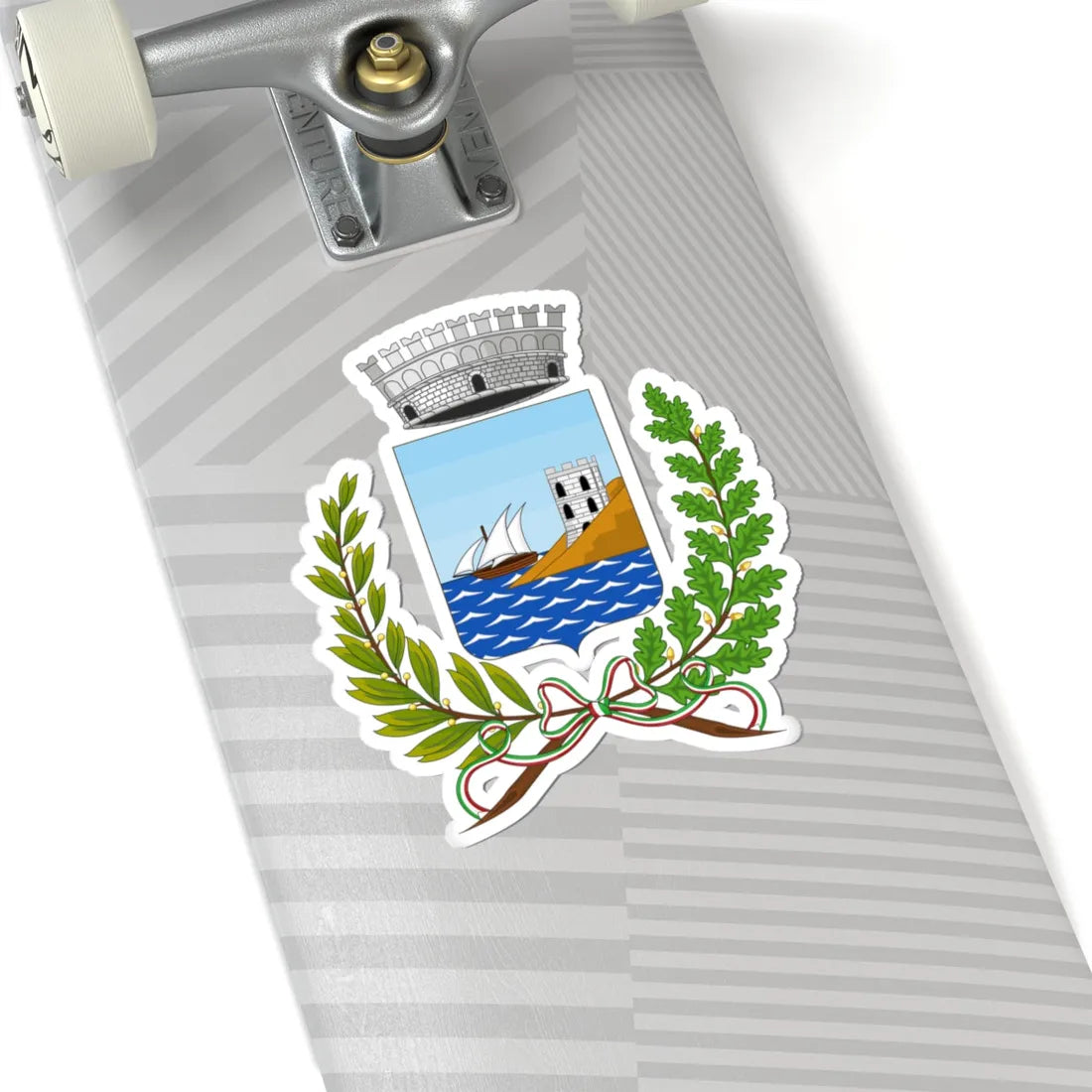 Bogliasco-Stemma (Italy) (Coat of Arms) STICKER Vinyl Kiss-Cut Decal - The Sticker Space