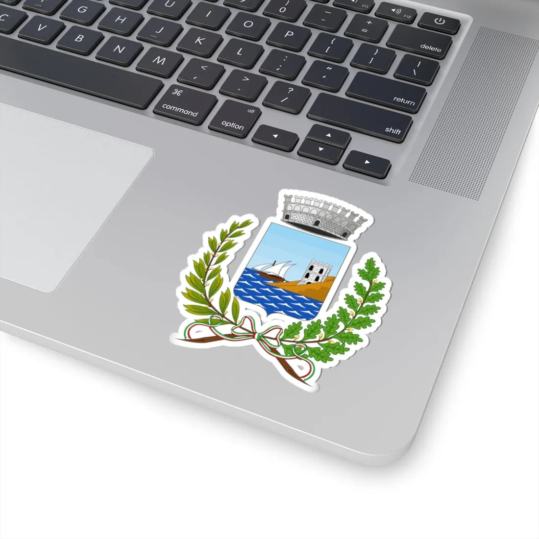 Bogliasco-Stemma (Italy) (Coat of Arms) STICKER Vinyl Kiss-Cut Decal - The Sticker Space