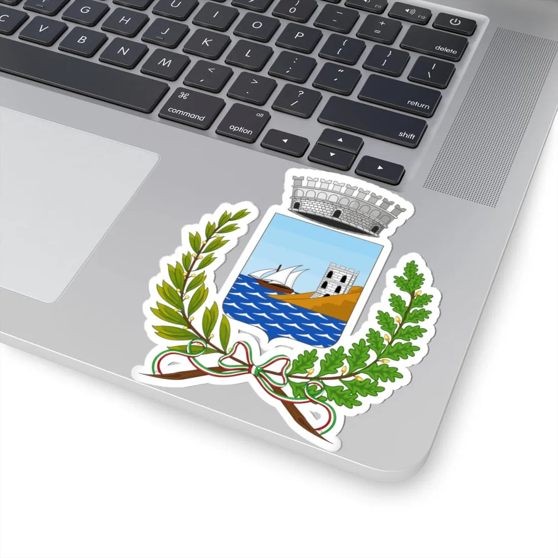 Bogliasco-Stemma (Italy) (Coat of Arms) STICKER Vinyl Kiss-Cut Decal - The Sticker Space