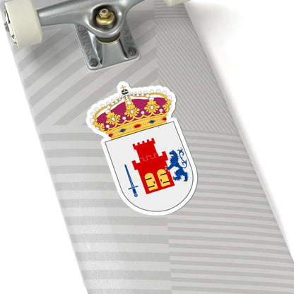 Bohuslän vapen med kunglig krona (Sweden) (Coat of Arms) STICKER Vinyl Kiss-Cut Decal - The Sticker Space