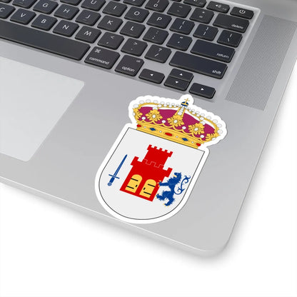 Bohuslän vapen med kunglig krona (Sweden) (Coat of Arms) STICKER Vinyl Kiss-Cut Decal - The Sticker Space