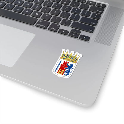 Bohusläns vapen crowned (Sweden) (Coat of Arms) STICKER Vinyl Kiss-Cut Decal - The Sticker Space