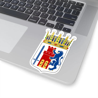 Bohusläns vapen crowned (Sweden) (Coat of Arms) STICKER Vinyl Kiss-Cut Decal - The Sticker Space