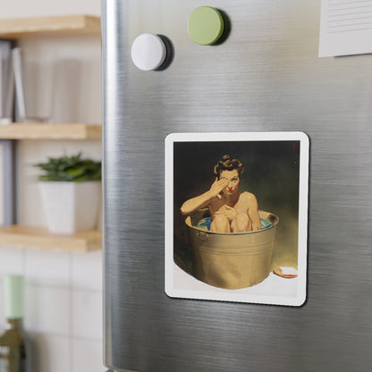 Boiling Point (Magazine Illustration) Refrigerator Magnet-The Sticker Space