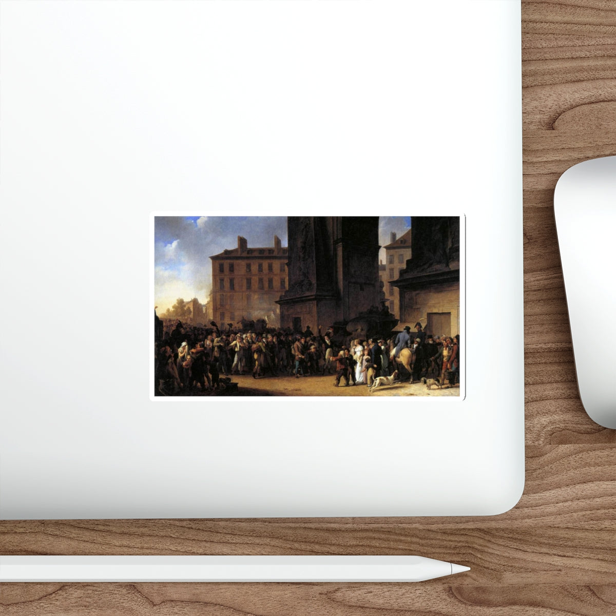 BOILLY, Louis Leopold - 3boilly (Artwork) STICKER Vinyl Die-Cut Decal-The Sticker Space