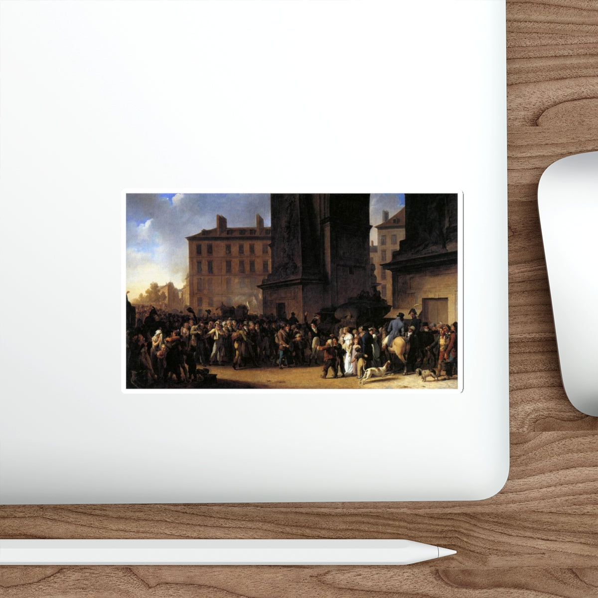 BOILLY, Louis Leopold - 3boilly (Artwork) STICKER Vinyl Die-Cut Decal-The Sticker Space