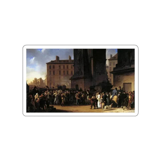 BOILLY, Louis Leopold - 3boilly (Artwork) STICKER Vinyl Die-Cut Decal White Die-Cut 2 Inch - The Sticker Space