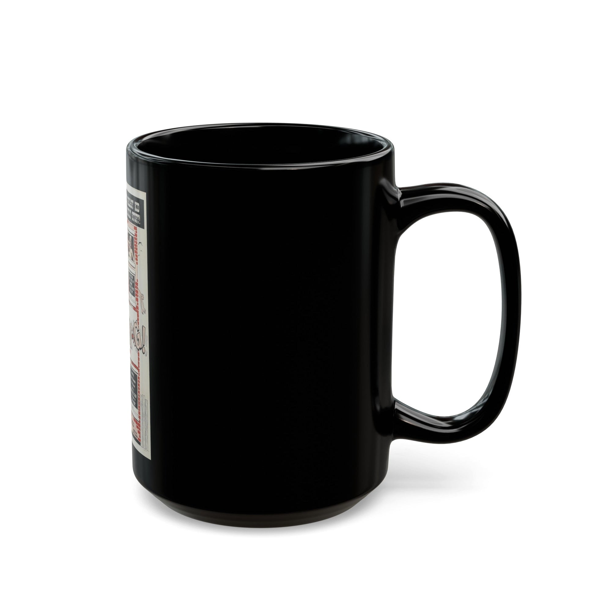 BOIN-N-G! 1963 Movie Poster - Black Coffee Mug-The Sticker Space