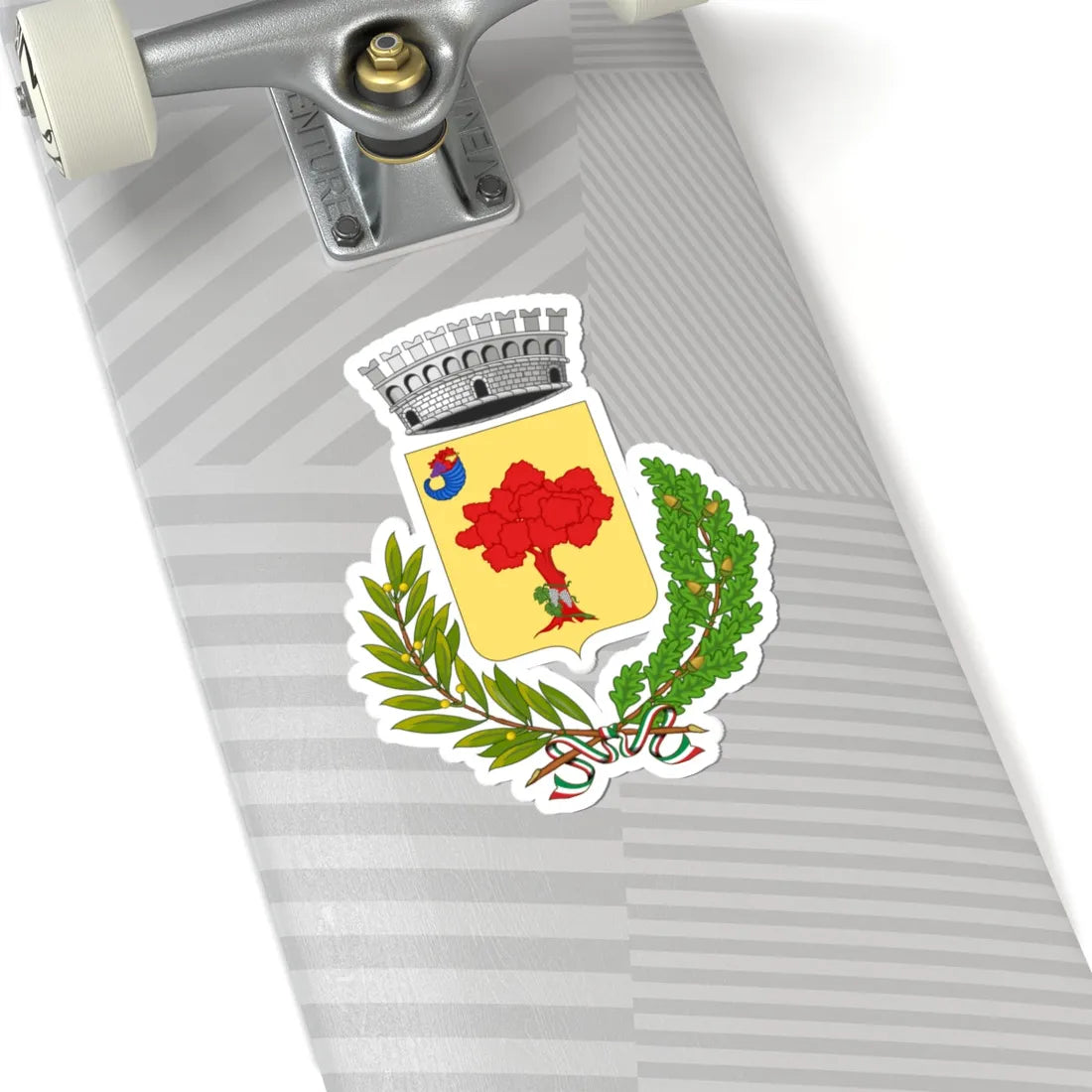 Boissano-Stemma (Italy) (Coat of Arms) STICKER Vinyl Kiss-Cut Decal - The Sticker Space