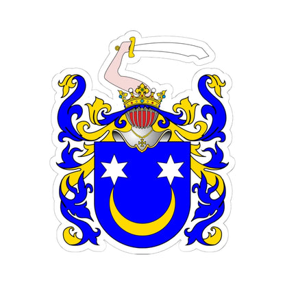 Bojomir POL COA (Poland) (Coat of Arms) STICKER Vinyl Kiss-Cut Decal 6 Inch White - The Sticker Space
