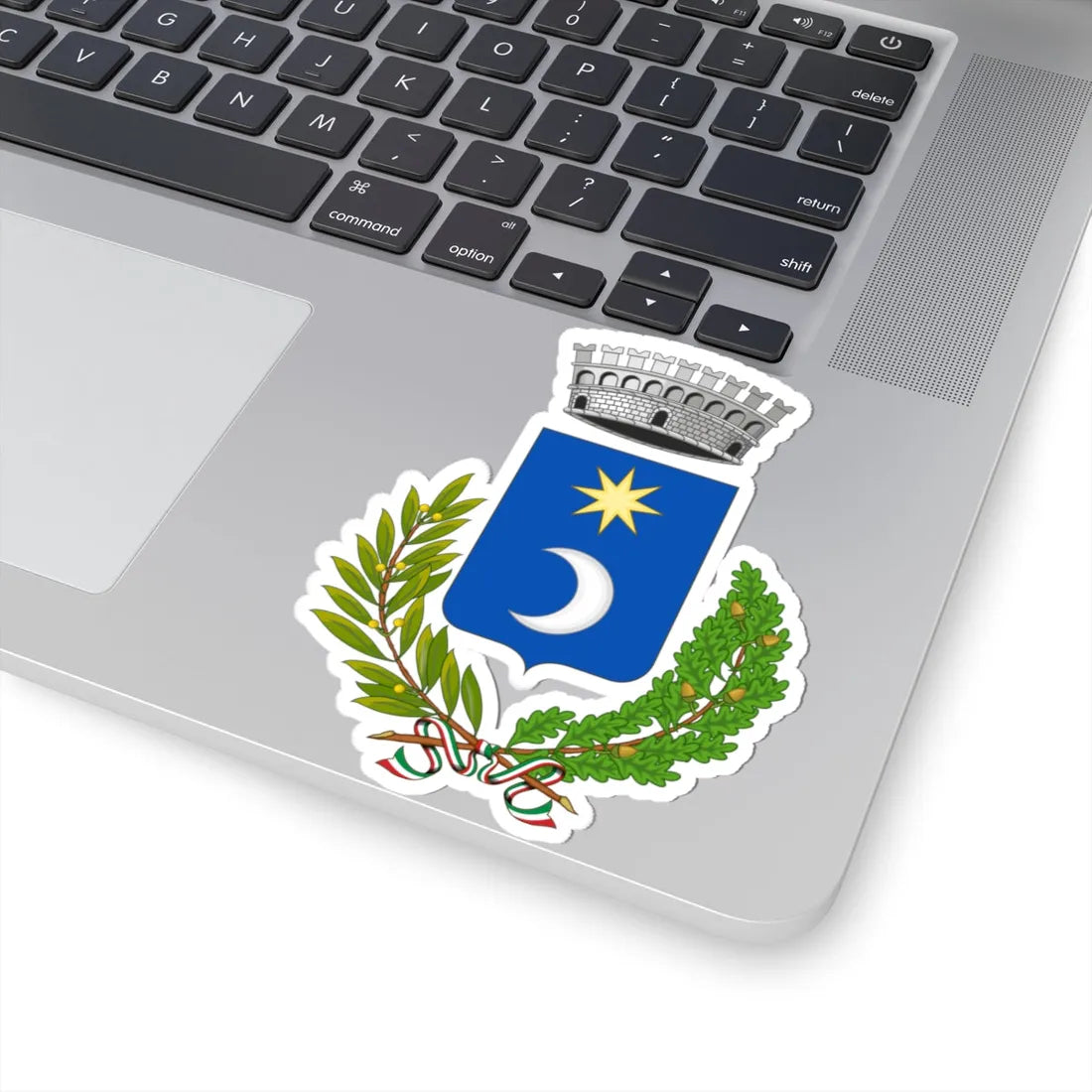 Bolano-Stemma2 (Italy) (Coat of Arms) STICKER Vinyl Kiss-Cut Decal - The Sticker Space