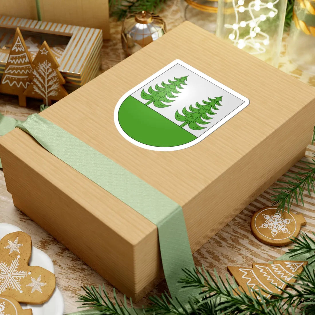 Bole-coat of arms (Switzerland) (Coat of Arms) STICKER Vinyl Kiss-Cut Decal - The Sticker Space