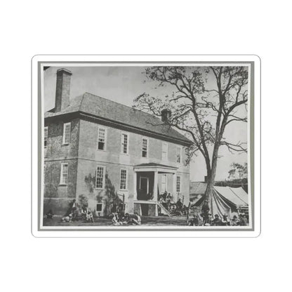 Bolling House Originally Named  Mitchell's  (Later  Bull Hill ), Possibly Located in Hopewell, Va. 001(2) (U.S. Civil War) STICKER Vinyl Kiss-Cut Decal 2 Inch White - The Sticker Space