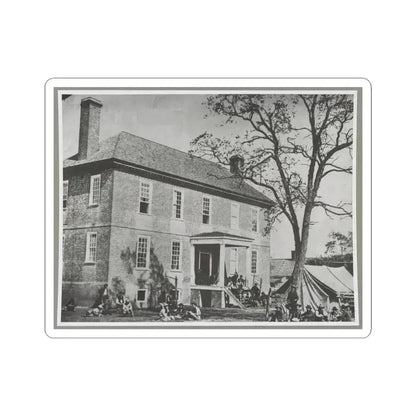 Bolling House Originally Named  Mitchell's  (Later  Bull Hill ), Possibly Located in Hopewell, Va. 001(2) (U.S. Civil War) STICKER Vinyl Kiss-Cut Decal 4 Inch White - The Sticker Space