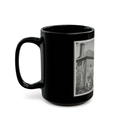 Bolling House Originally Named  Mitchell's  (Later  Bull Hill ), Possibly Located In Hopewell, Va. 001(2) (U.S. Civil War) Black Coffee Mug