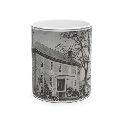 Bolling House Originally Named  Mitchell's  (Later  Bull Hill ), Possibly Located In Hopewell, Va. 001(2) (U.S. Civil War) White Coffee Mug