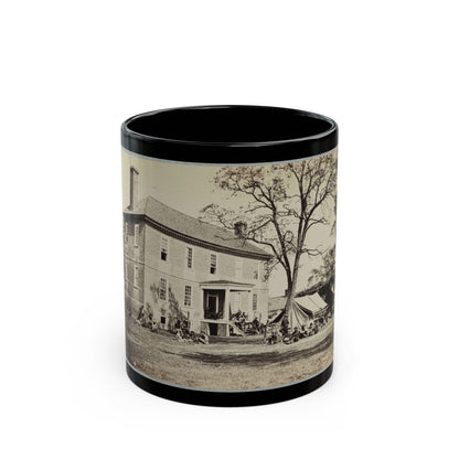 Bolling House Originally Named  Mitchell's  (Later  Bull Hill ), Possibly Located In Hopewell, Va.(2) (U.S. Civil War) Black Coffee Mug