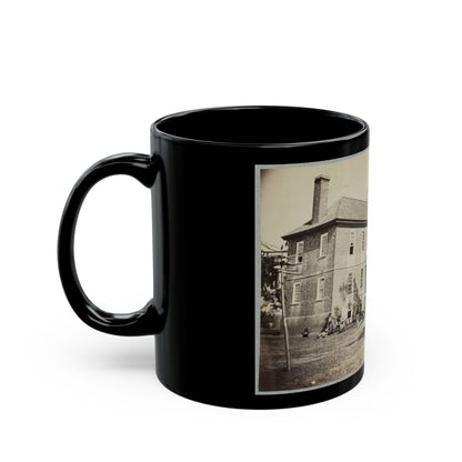 Bolling House Originally Named  Mitchell's  (Later  Bull Hill ), Possibly Located In Hopewell, Va.(2) (U.S. Civil War) Black Coffee Mug