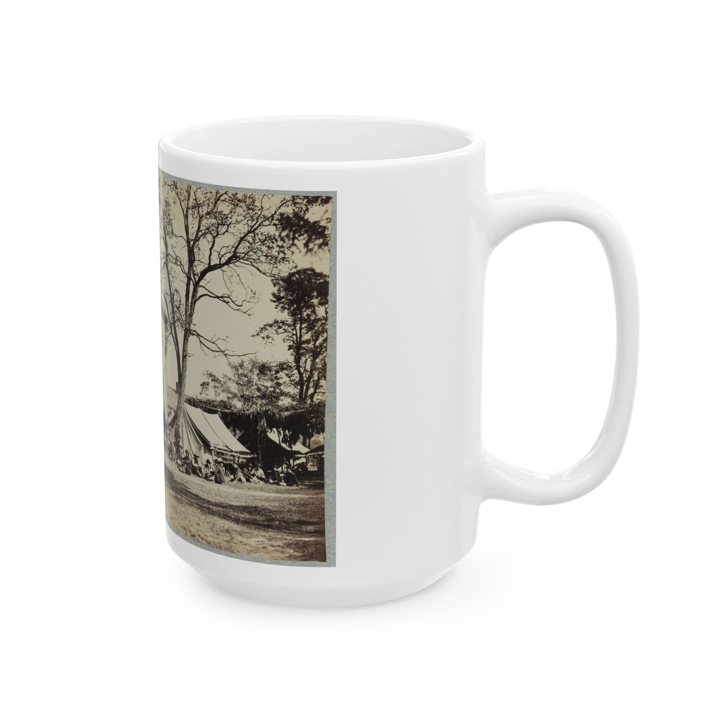 Bolling House Originally Named  Mitchell's  (Later  Bull Hill ), Possibly Located In Hopewell, Va.(2) (U.S. Civil War) White Coffee Mug