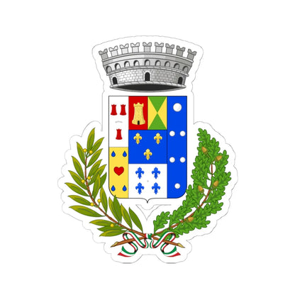 Bolognetta-Stemma (Italy) (Coat of Arms) STICKER Vinyl Kiss-Cut Decal 6 Inch White - The Sticker Space