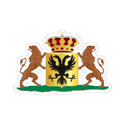 Bolsward wapen 1818 (Netherlands) (Coat of Arms) STICKER Vinyl Kiss-Cut Decal 6 Inch White - The Sticker Space